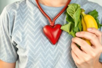 Kálium és szív egészségét támogató zöldségek és gyümölcsök.