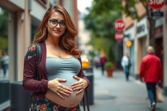 Kismama divat, kényelmes ruhák a várandósság alatt, stílusos választás.