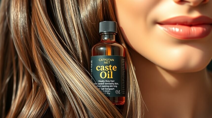 Ricinusolaj hajápoláshoz és bőrápoláshoz.