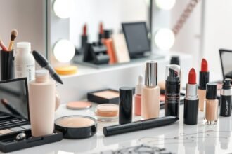 Sminktermékek és sminkes eszközök professzionális sminkhez