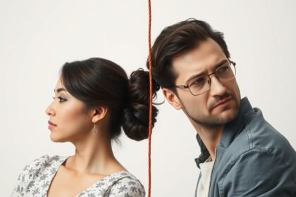 Házassági konfliktus a felek közötti megosztás miatt.