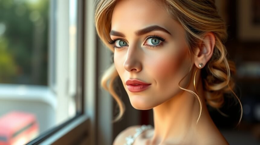 Hibátlan smink, amely estig tartó szépséget biztosít.