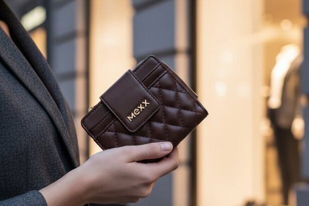 Barna női bőr pénztárca elegáns stílusban