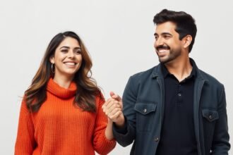 Boldog pár, önbizalom és intimitás témájú kapcsolati dinamika