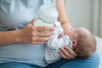 Baba cumisüvegből való etetés, fokozatos elválasztás