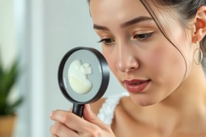 Mélyreható bőrápoló összetevők vizsgálata nagyító alatt