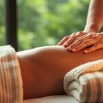 Masszázs relaxációs kezelés gyertyafénynél