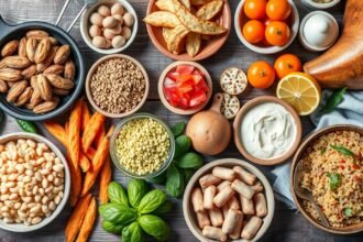 Egészséges ételek válogatása eliminációs diétához allergiák azonosítására