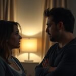 Párkapcsolati konfliktus, amikor a partnerek egymással szemben állnak.