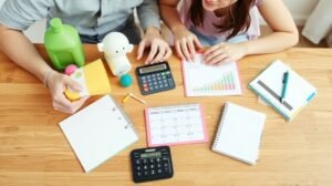 Kisbabás szülők pénzügyi tervezése: költségvetés és takarékos tippek.