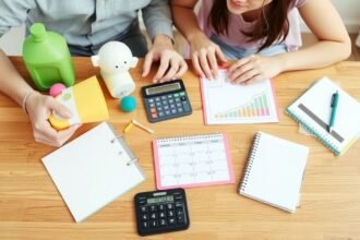 Kisbabás szülők pénzügyi tervezése: költségvetés és takarékos tippek.